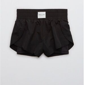 Aerie Black Athletic Shorts